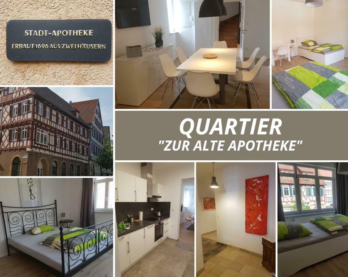 Quartier "Zur Alten Apotheke" Brackenheim Esterno foto